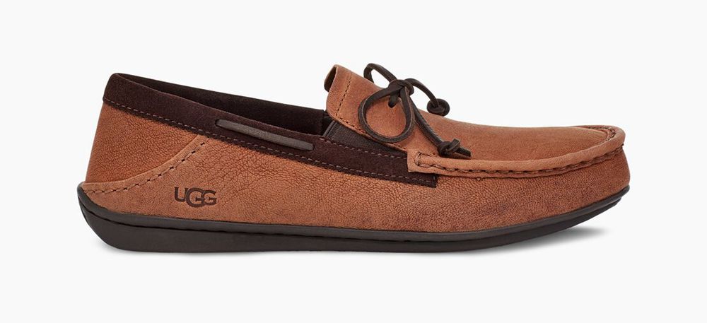 Ugg Loafer Mens - Ugg Karson Ts Brown - 983GIKCJX